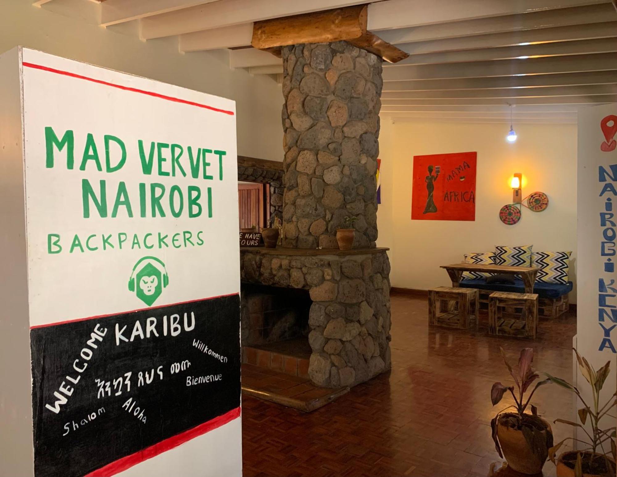 Mad Vervet Nairobi Backpackers Hostel Exterior foto